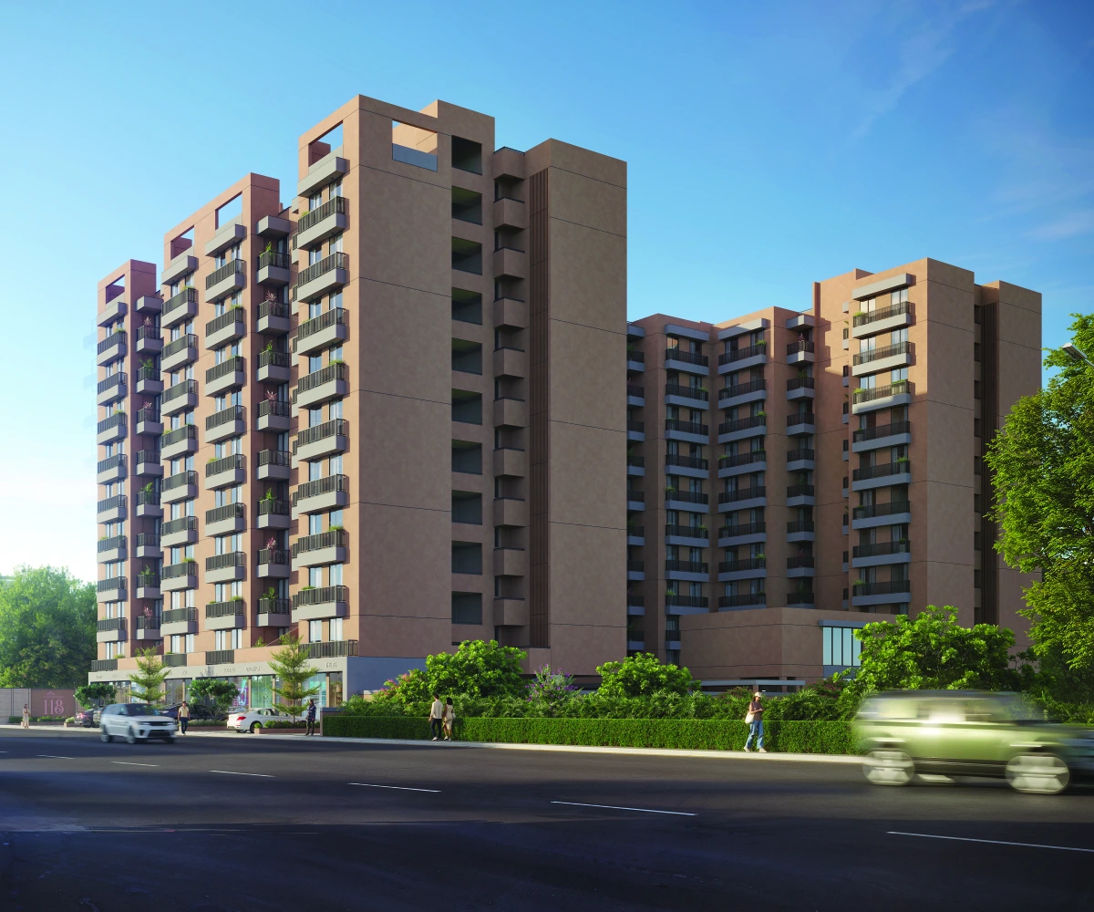Best localities for 2 BHK flats in Vadodara – Courtyard Group residential projects