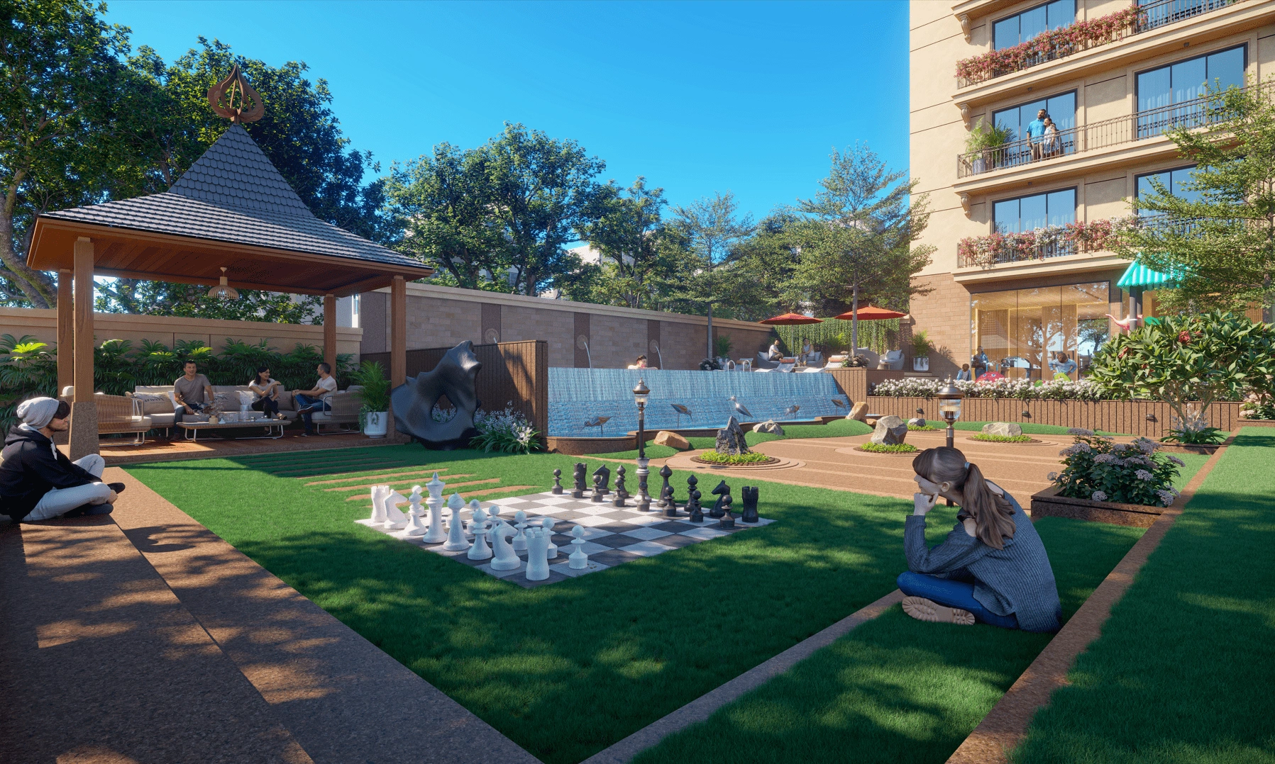 Courtyard Bellavista Amenities