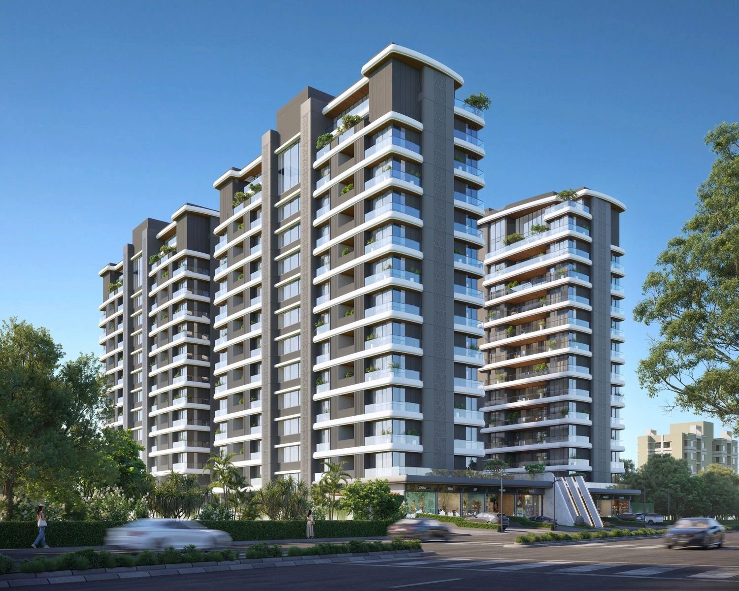 4 BHK & 5 B2HK Apartments